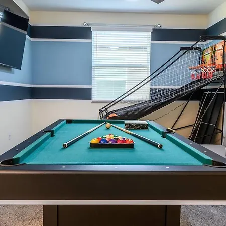 Close To Disney & Other Theme Parks,Private Heated Poolspa, Bbq & Game Rm Kissimmee Exterior photo