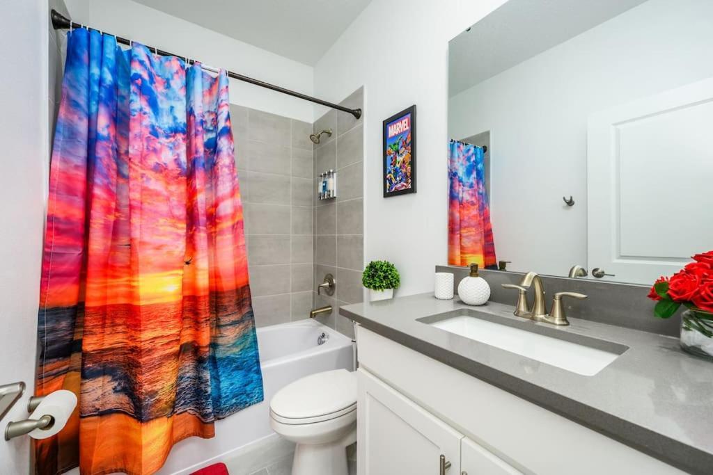 Holiday home Close To & Other Theme Parks,private Heated Poolspa, Bbq & Game Rm Kissimmee